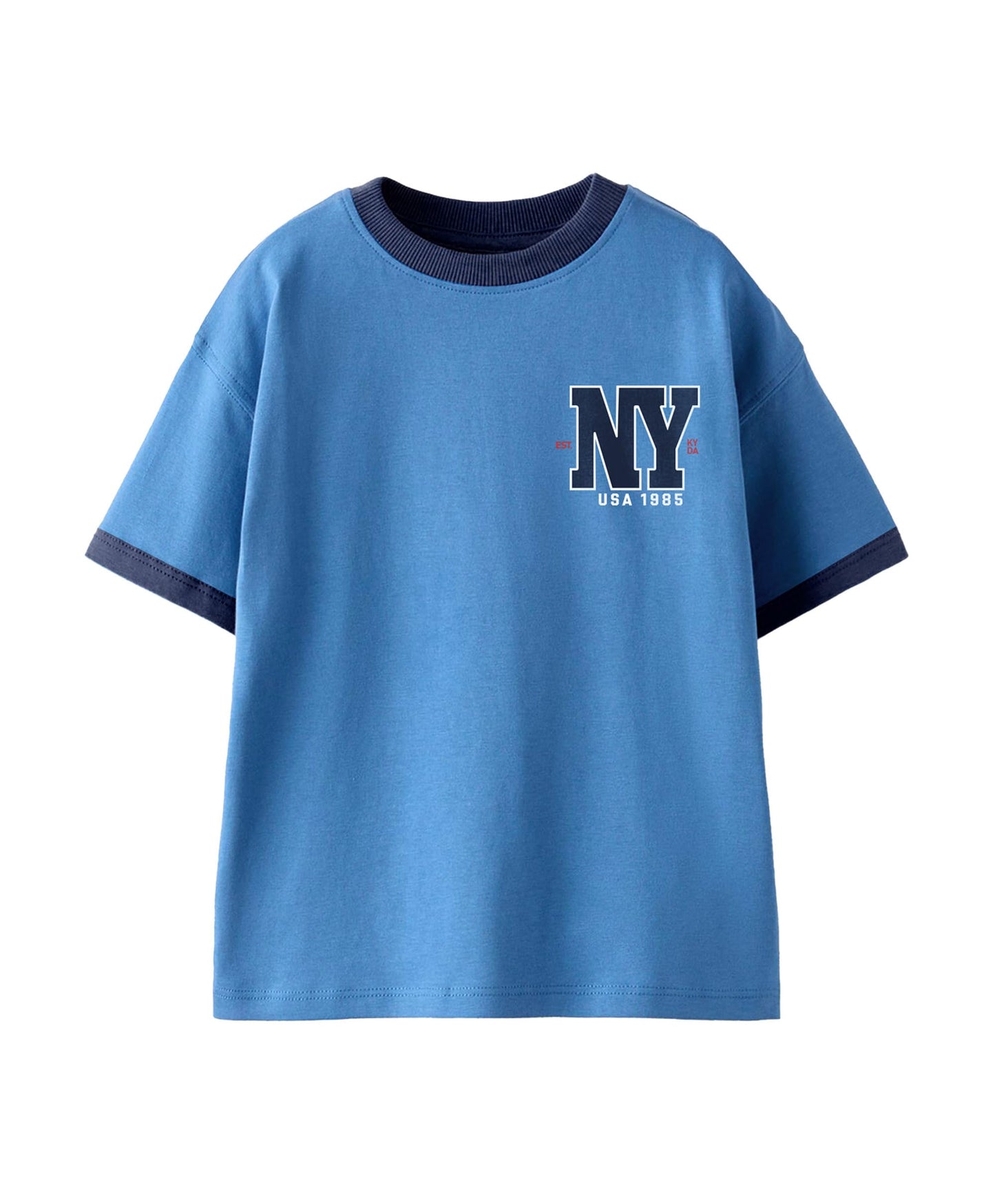 Kyda Kids 100% Pure Cotton Premium Printed Oversized Tshirt And Shorts Co-Ords Set For Boys (Pack Of 1)