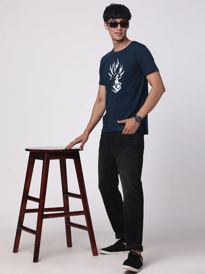ADRO Tshirt for Men | Printed T Shirt for Men | 100% Cotton T-Shirt |Printed T Shirt | T-Shirts | RN24-GOK