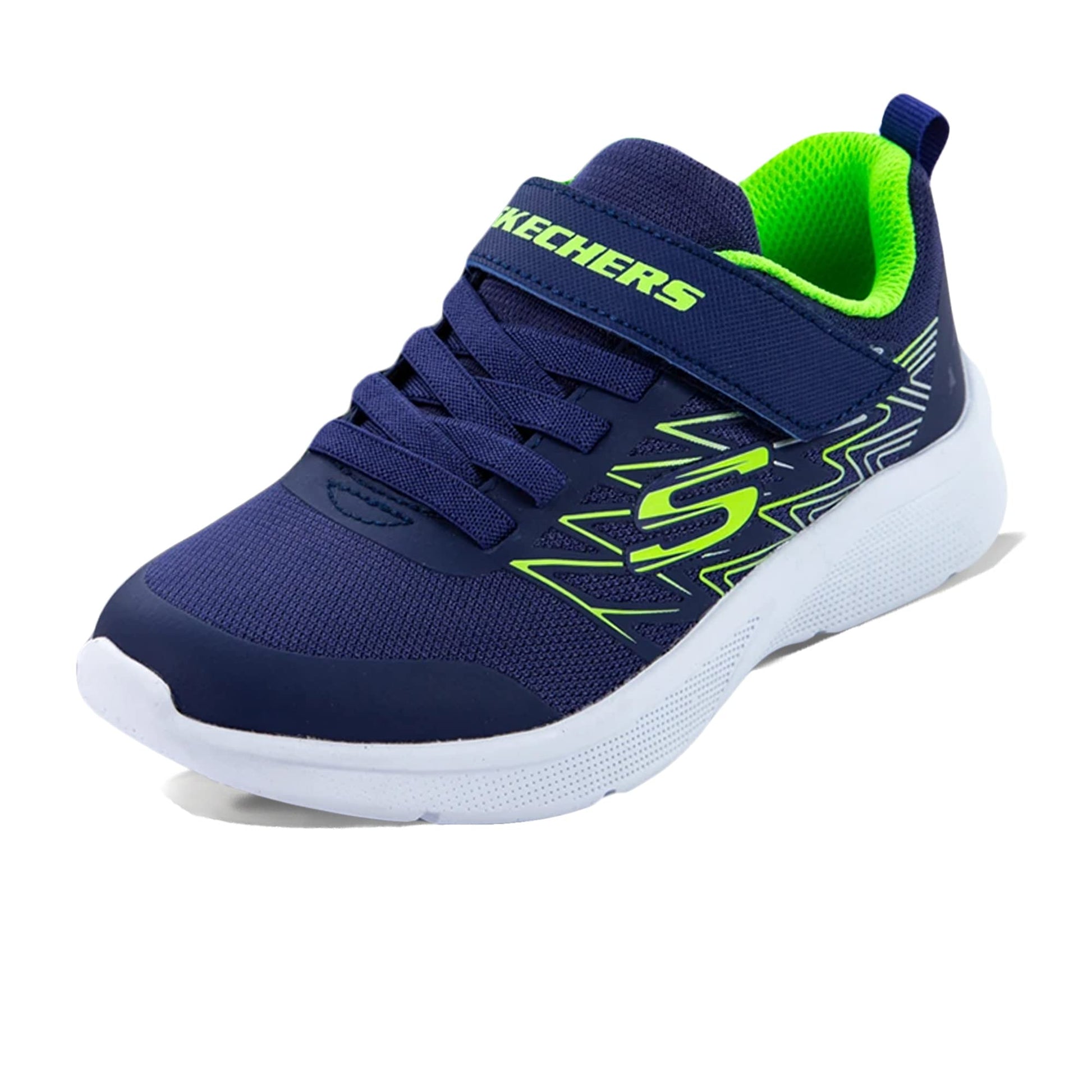 Skechers Boys Microspec Texlor Nvlm Casual Shoes