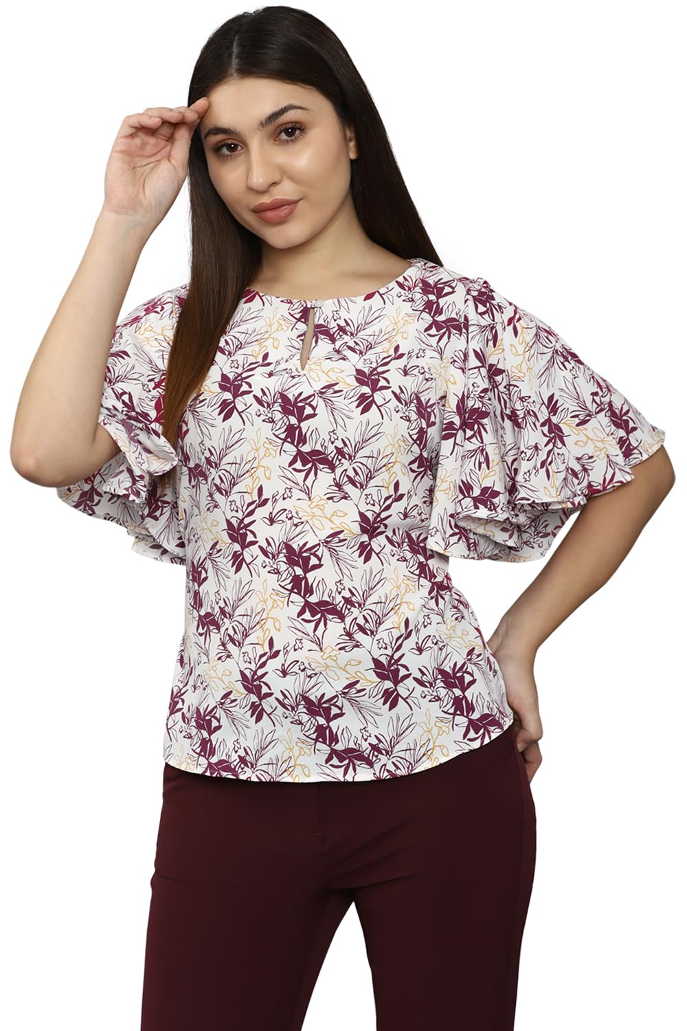 Allen Solly Women Regular Fit Printed Casual Shirt
