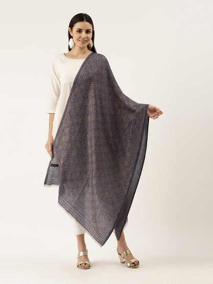 Pashmoda Women Chaman Fine Pashmina Wool Blend Stole (Size : 71X203 CM)