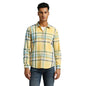 Pepe Jeans MenS Checkered Regular Fit Shirt (Pm308648_Yellow