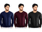 Noble Monk MenS Round T Shirt (Combo Pack Of 3) -Regular Fit |Full Sleeves |Solid Pattern | Casual T-Shirt For Men