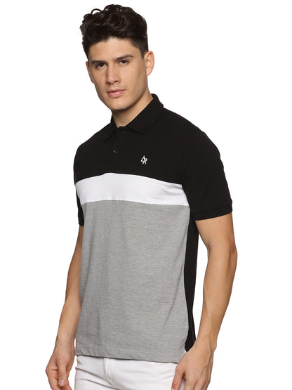 ADRO Premium Polo T-Shirt for Men | PN23-S1-BLWHGR-GR-S Grey