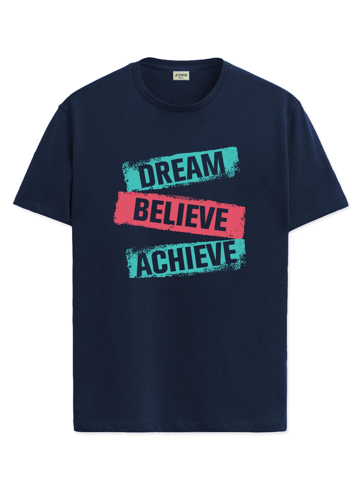 ADRO Tshirt for Men | Printed T Shirt for Men | 100% Cotton T-Shirt |Printed T Shirt | T-Shirts | RN24-DBA-NB