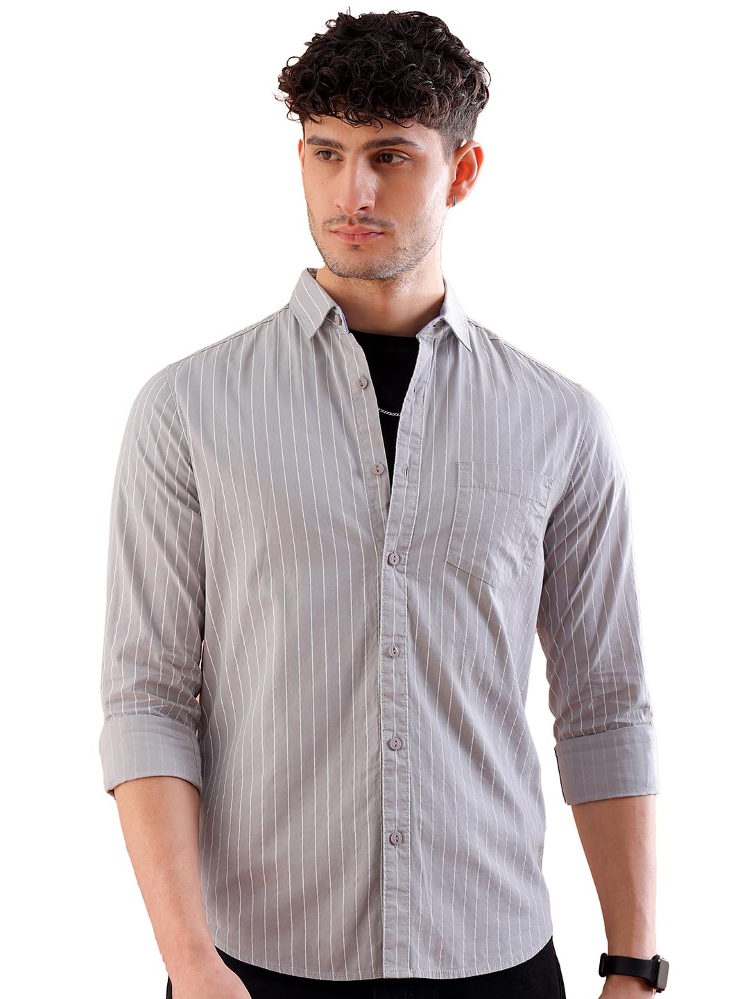 Hardsoda Mens Cotton Regular Shirt