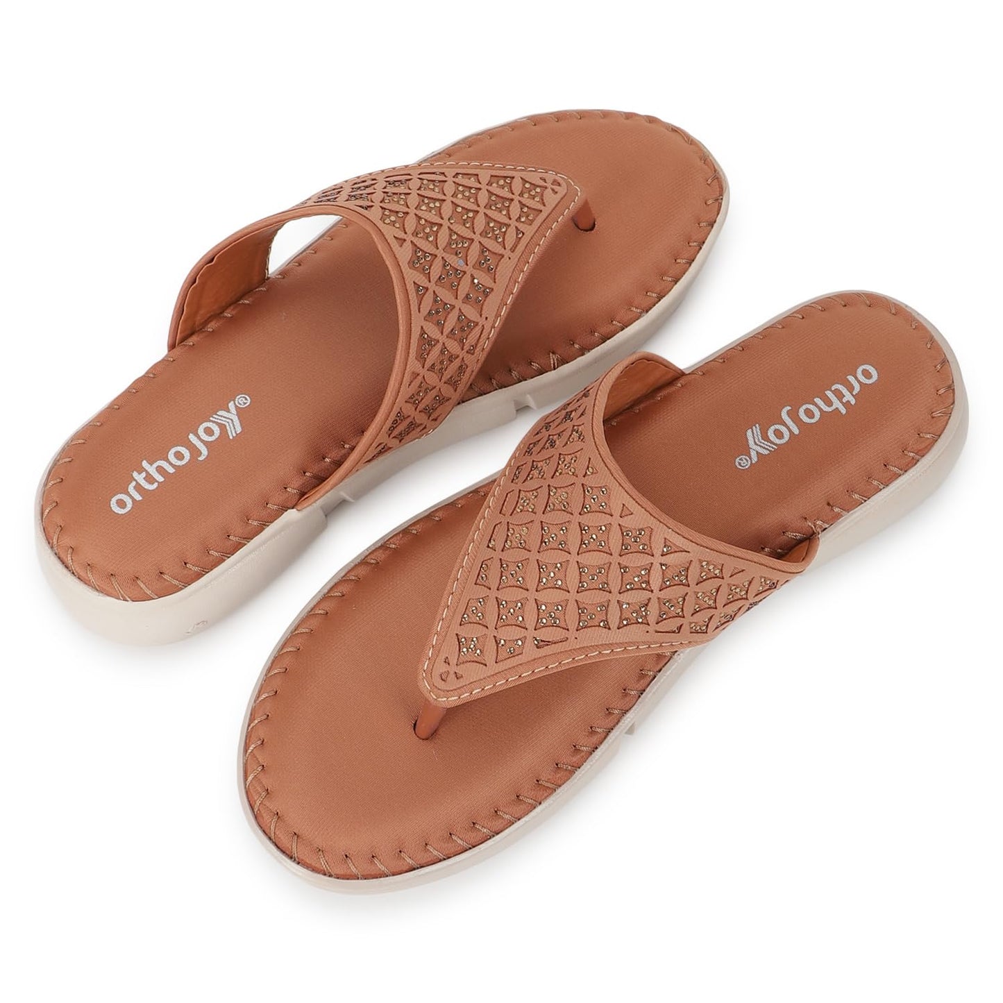 Ortho Joy Doctor Fancy Slipper For Women || Orthopedic WomenS Fancy Sandal For Women
