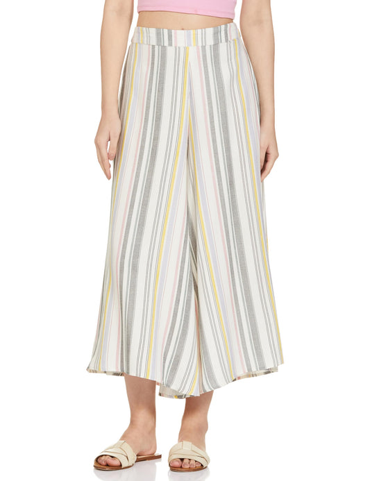 Aurelia Printed Strechable Culotte For Women | Ankle Length Culotte For Women
