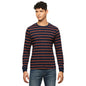 Pepe Jeans MenS Striped Slim Fit T-Shirt (Pm509278_Indigo Blue