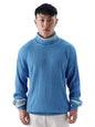 The Souled Store Solids: Powder Blue Pullovers Pullovers Cozy Pullover Sweaters Crewneck V-Neck Cable Knit Lightweight Oversized