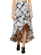 OOMPH! Long Skirts for Women Black - msk068