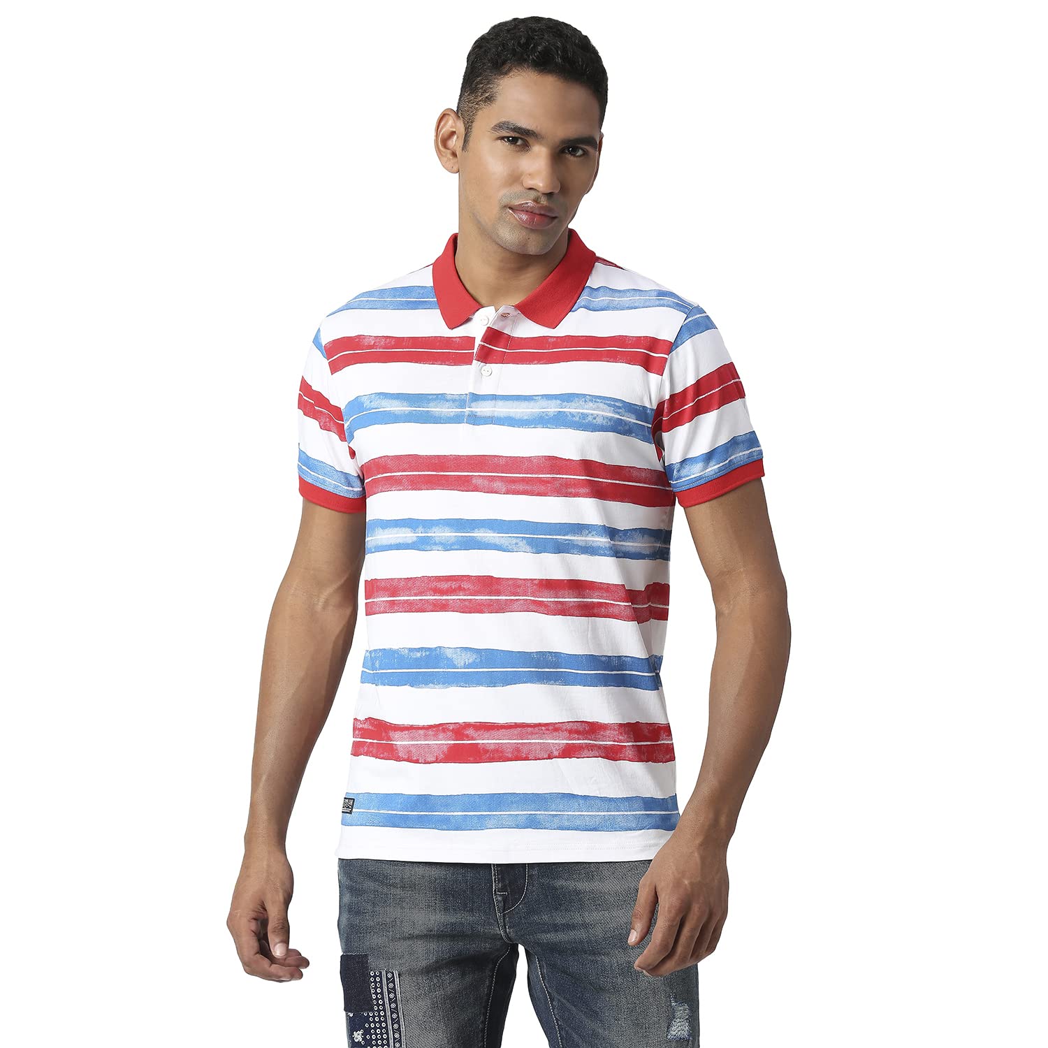 Pepe Jeans Carl Striper Polo, Multi, Xxl