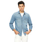 Pepe Jeans Men Cotton Solid Regular Fit Shirt (Pm308261G22_Mid Wash Indigo Blue, Xl