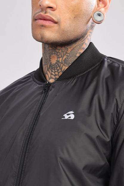 ADRO Jacket in Polyester Winter Jacket For Men, Full Sleeve Mens Jacket Monsoon Jacket For Men All Weather Jacket For Men Black