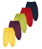 T2F Girls Regular Fit Mid Rise Capri (Pack of 5)