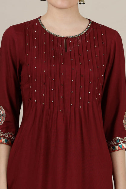 Aurelia WomenS Solid Straight Kurta | Round Neck Kurta For Women | Solid Kurta For Women | Beautiful Regular Fit Kurta For Women