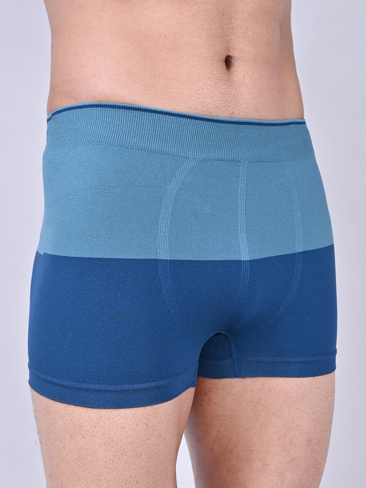 Rupa Colors Seamless Trunks for Men with 4 Way Stretchable Fabric, Snug Fit, and No Marks Waistband, Pack of 1