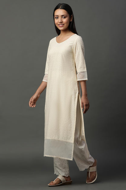 Aurelia WomenS Cotton Regular Kurta (24Fea14996_Yellow