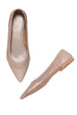 Aurelia Pointed Toe Textured Flat