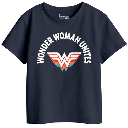 Bon Organik Girls Regular Fit T-Shirt (BON11437_Multi