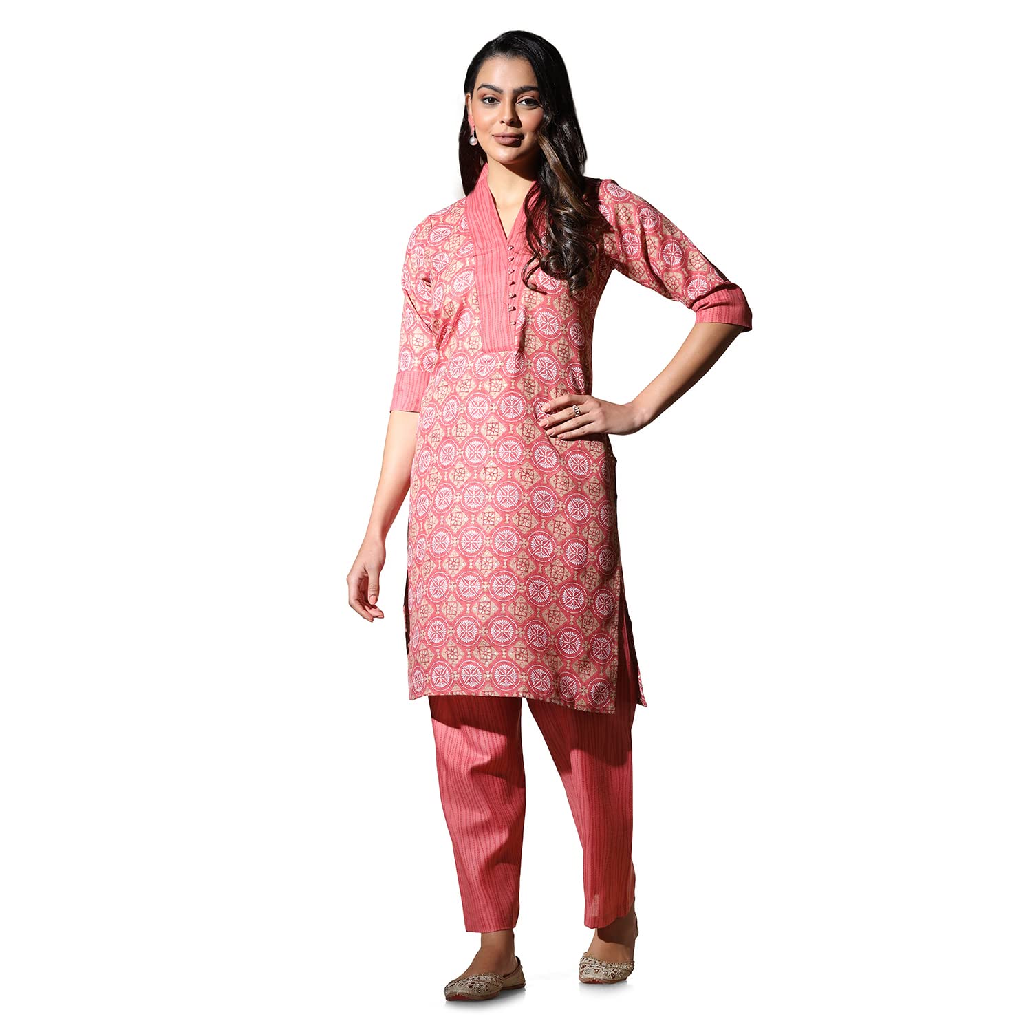 DHRUVI TRENDZ Women Kurta Set for Women | Kurta Set | Kurta Set for Women | Festive Kurta Set for Women | Regular Fit Kurta Set for Women