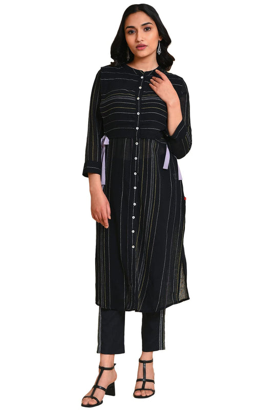 W for Woman Women's Cotton Kurta & Parallel Pant