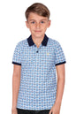 Allen Solly Boys Regular Fit Printed Casual Half Sleeve Short Sleeve Polo Shirt