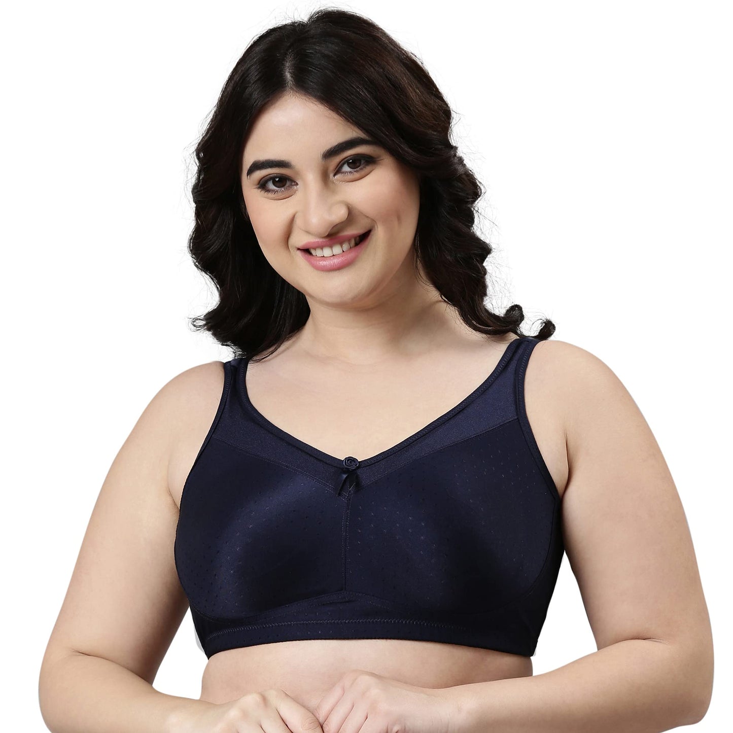 Enamor FB12 Full Support Smooth Super Lift Bra - Non-Padded, Wirefree & Full Coverage