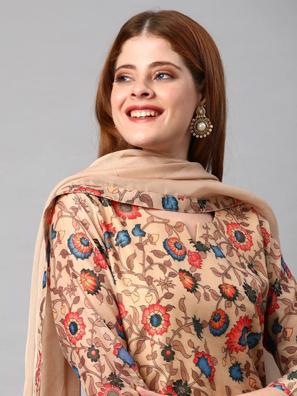 ANNI DESIGNER Women Rayon Kurta Pant With Dupatta