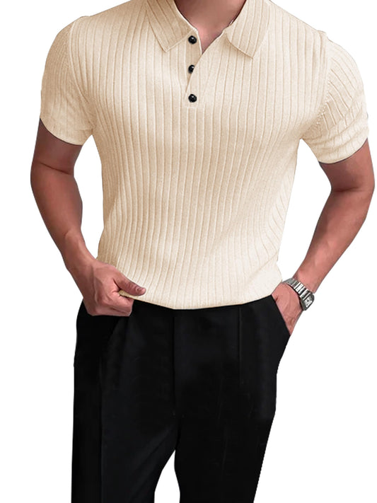 Noble Monk Relax Fit Polo Neck T-Shirt