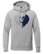 ADRO Mens Cotton Neck Hooded Sweatshirt (H24-DEVI-GR_Grey