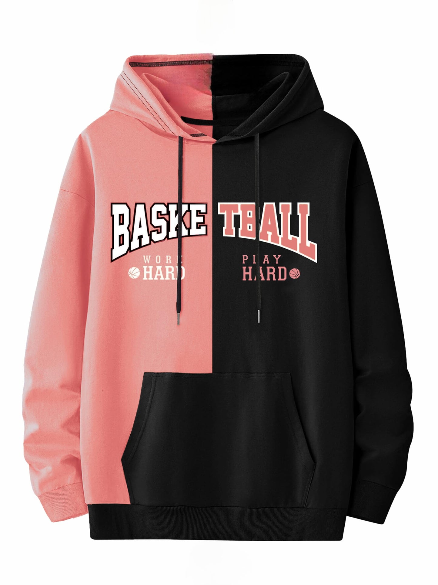 Noble Monk MenS Printed Cotton Blend Hooded Neck Sweatshirt | Full Sleeves | Casual Hoodie For Men