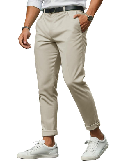 Noble Monk Formal Pants For Men | Stylish Regular Fit MenS Wear Trousers For Office Or Party | Solid Formal Regular Fit Trouser
