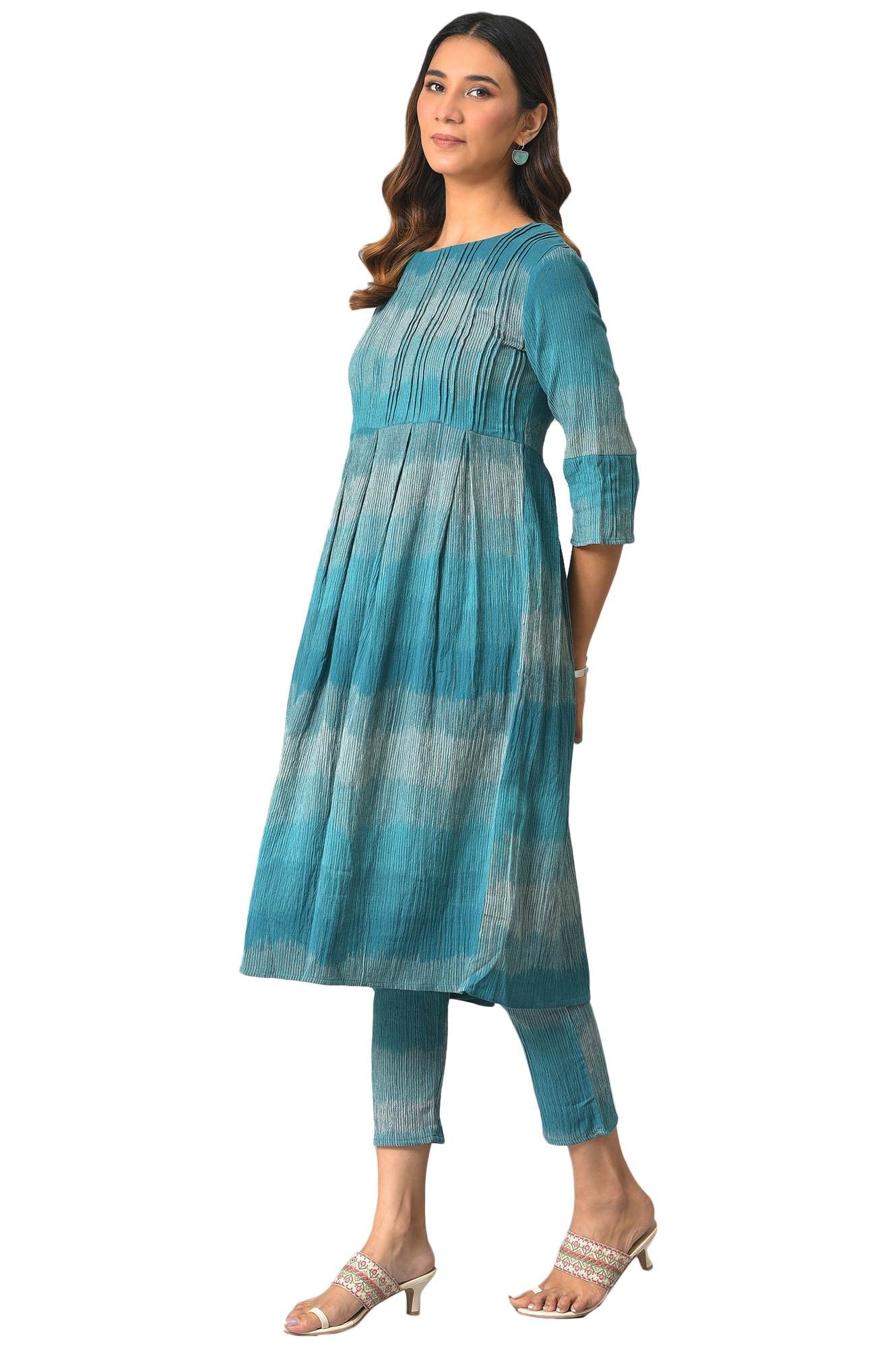 W for Woman Women's Cotton Kurta With Pant