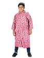 Lux Venus Boys Printed Raincoat With School Bag Cover