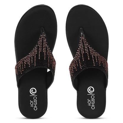 Ortho Joy Doctor Fancy Slipper For Women || Orthopedic WomenS Slipper
