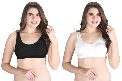 Lux Venus Wire Free Slip On Moulded Full Coverage Sports Bra