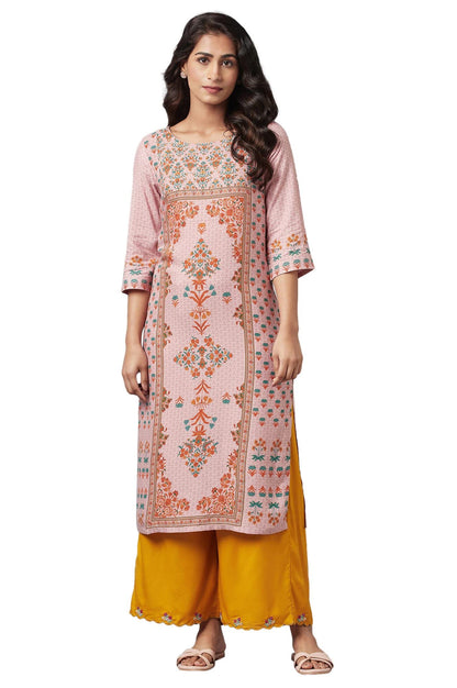 W For Woman WomenS Viscose Regular Kurta (22Few17475