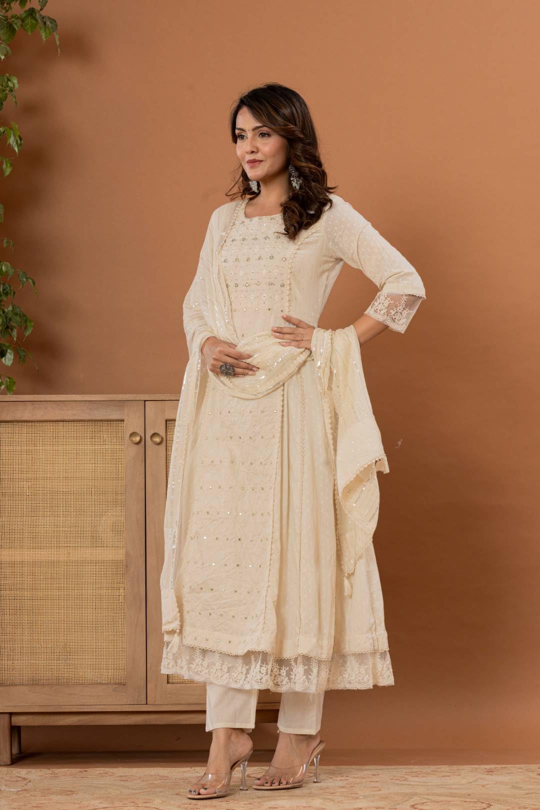 Varanga WomenS Cotton Kurta Kurta Bottom Set