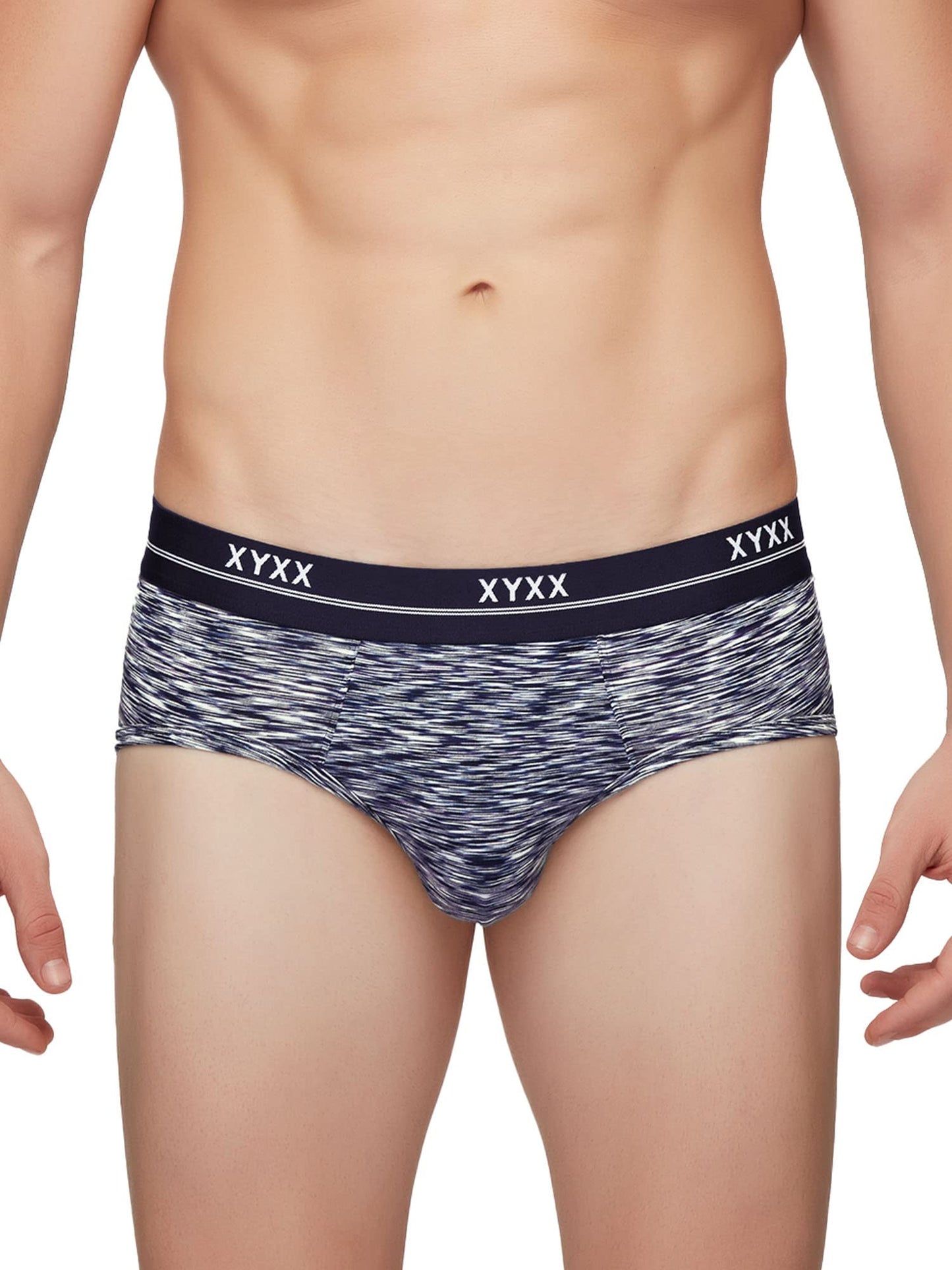 XYXX Mens Underwear Artisto IntelliSoft Antimicrobial Micro Modal Brief Pack of 5 (Yellow & Blue ; Blue & White ; Teal & Black