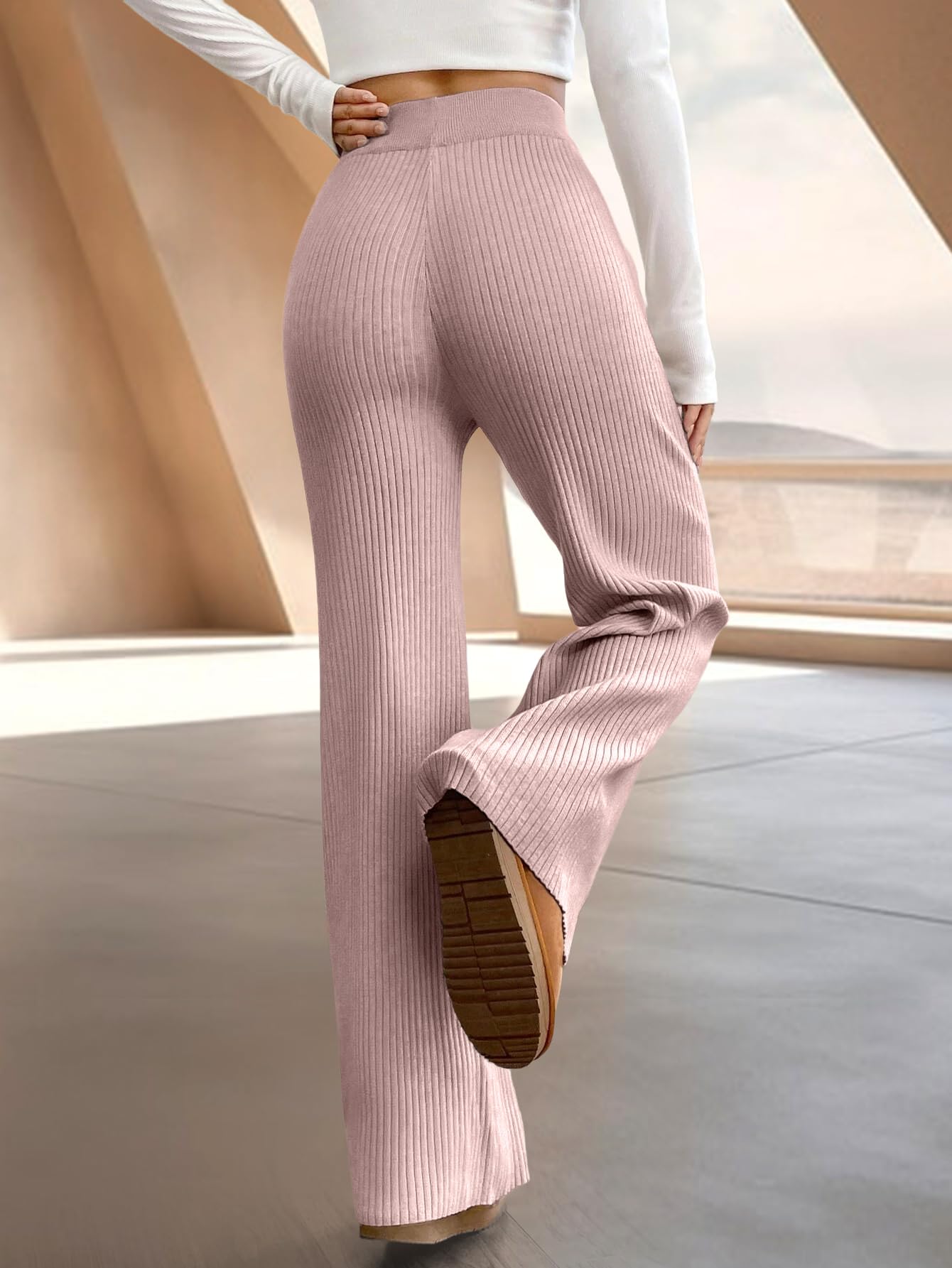 Tee Projekt Regular Fit Trousers for Women| Korean Trousers for Women