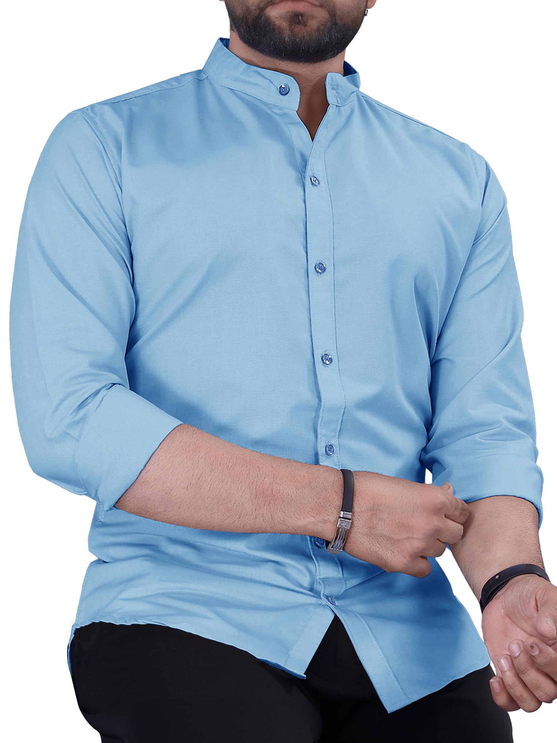 Noble Monk MenS Regular Fit Formal Shirt |Full Sleeve MenS Shirt