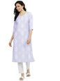 Ketch Women'S Polyester Regular Fashion Regular Fit Kurta (Khku000030_Mauve, Medium
