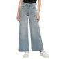 Pepe Jeans Wide Leg Loose Fit High Waist Jeans, Light Used, 32
