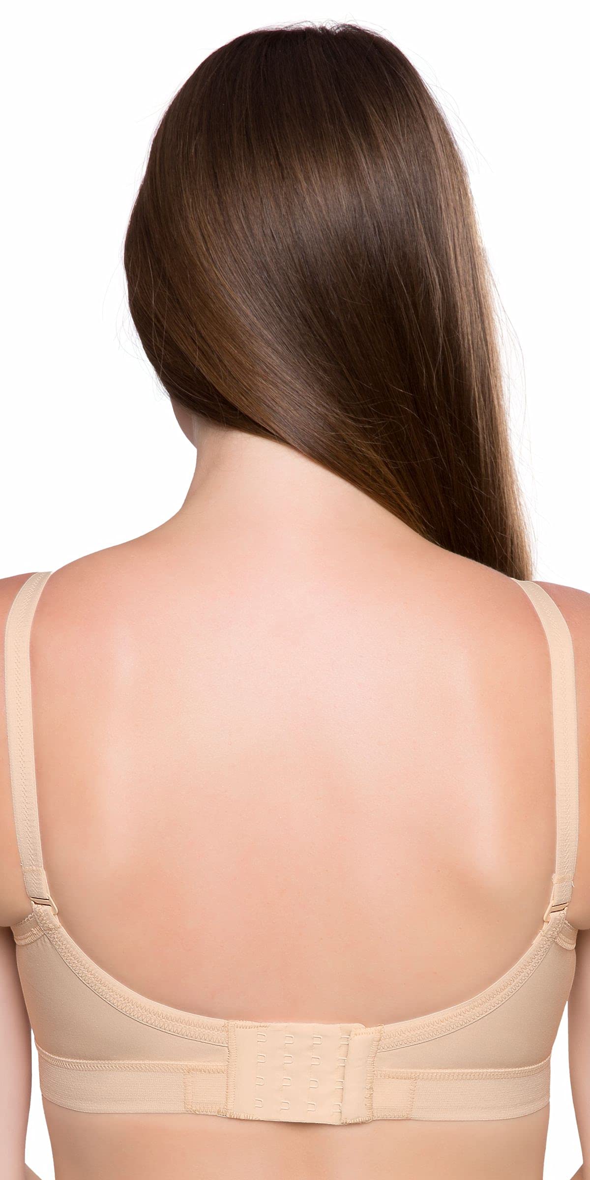 Trylo WomenS Non-Wired Bra (Krutika Plain_Skin_44E)