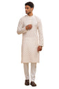 Be Active MenS Cotton Regular Kurta (C-399-3_White