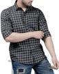 Noble Monk MenS Regular Fit Shirt | Checkered | Full Sleeves | Casual Shirt For Men