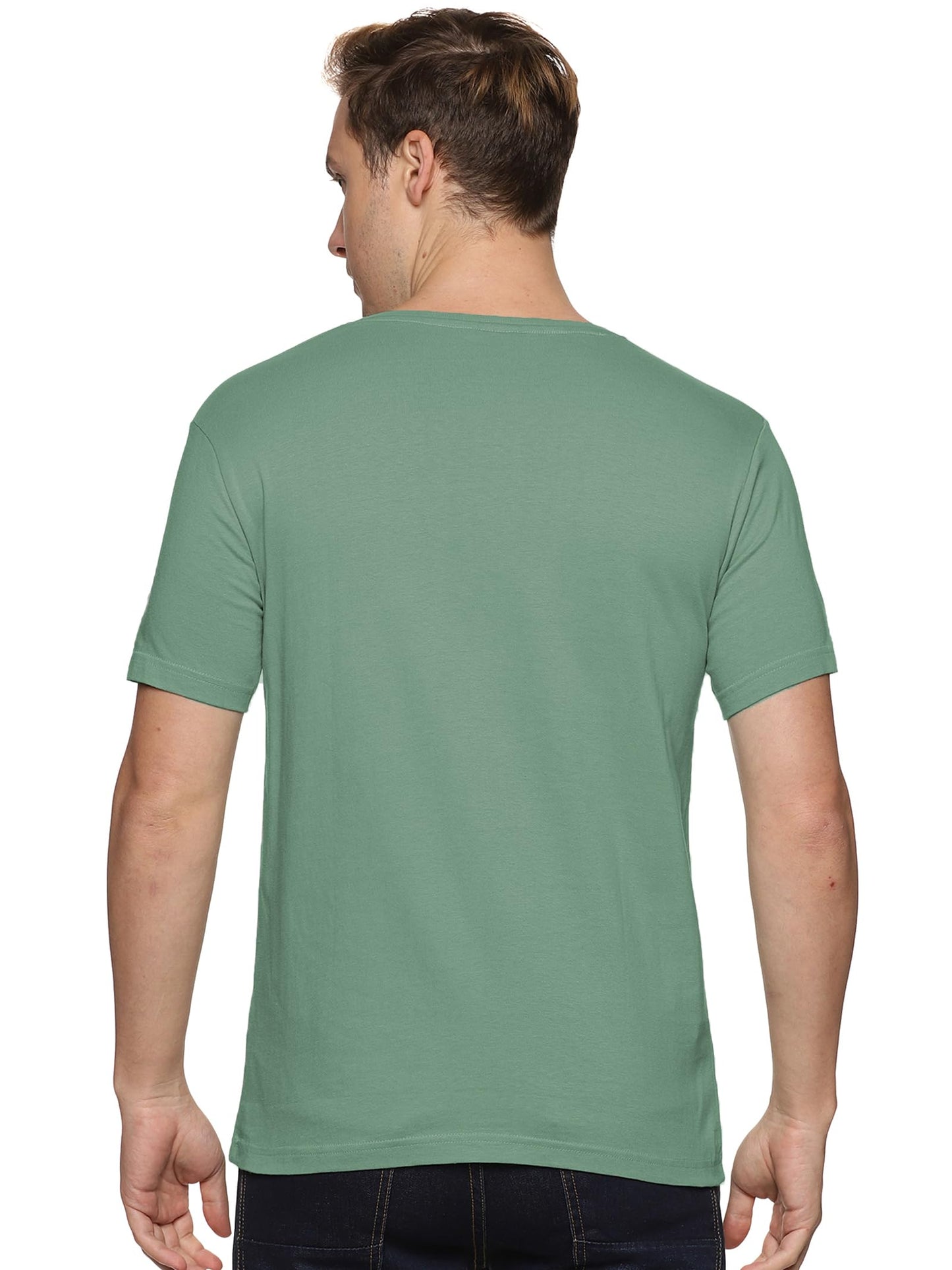 ADRO Triangle Mens Printed T-Shirt (RNR-M-TKT-PT_Pista)