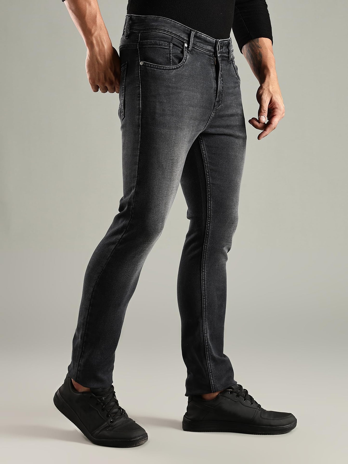 Thomas Scott Mens | Mild Fade | Stright Fit | Denim | Regular Wear | Stretchable | Casual Jeans for Men