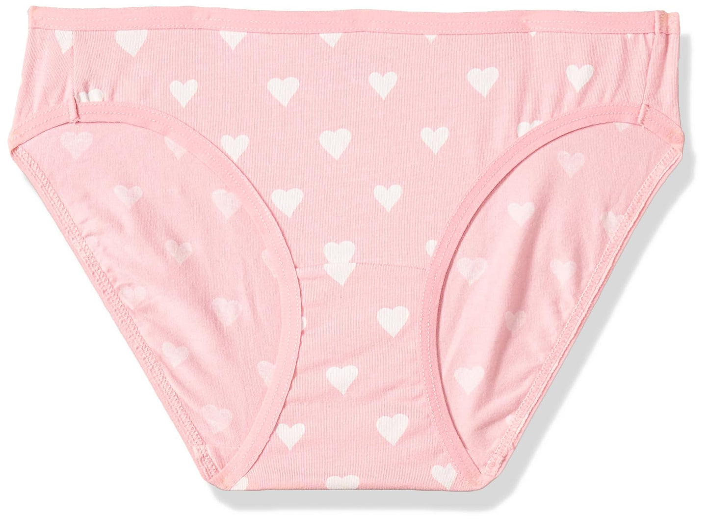 Clovia WomenS Cotton Low Waist Outer Elastic Bikini Panty (Pn3465H22_Pink_Xs)